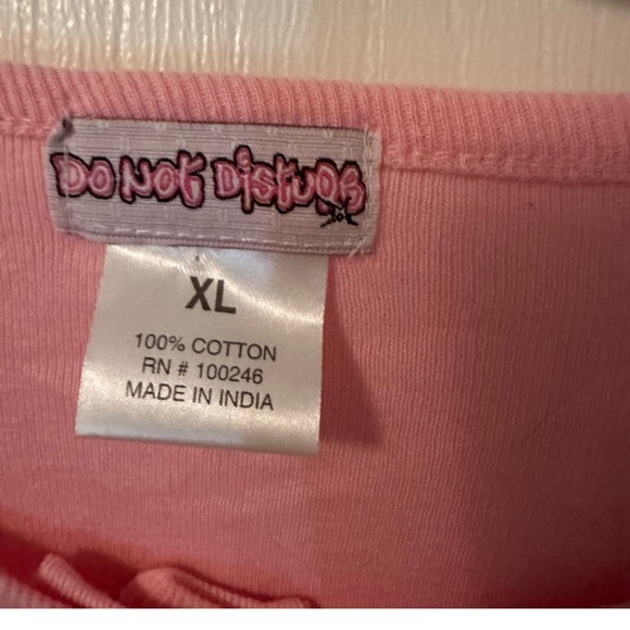 I ❤️ My Boyfriend” Pajama Set – Size XL – Pink Long Sleeve & Matching Pants - Picture 6 of 14